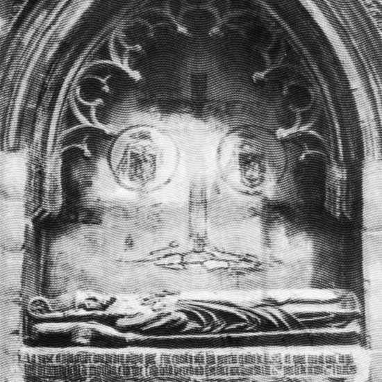 Sepulcro del obispo don Pedro de Leucata en la Catedral de Sigüenza