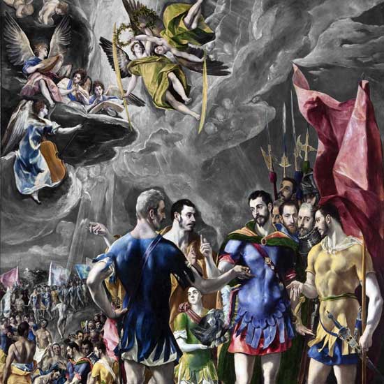 El Martirio de San Mauricio - El Greco