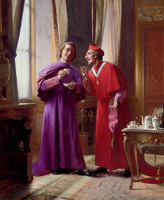 El refrigerio de la tarde, Henri Adolphe Laissement