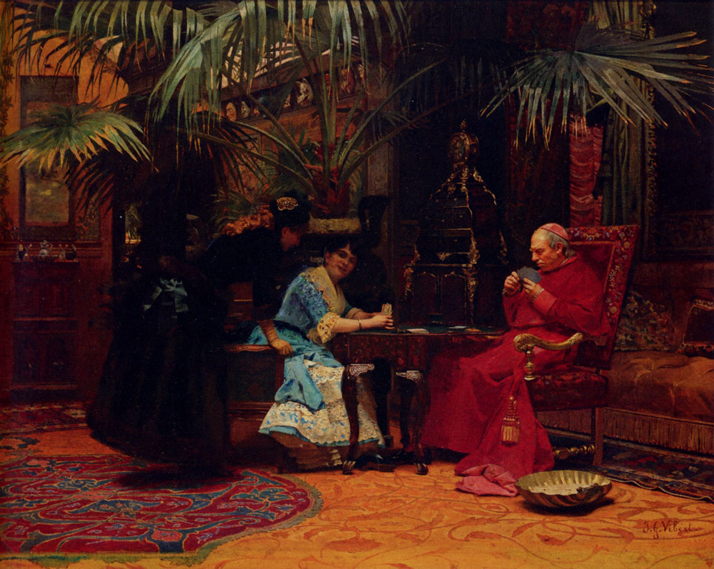 La Iglesia en peligro, Jehan Georges Vibert