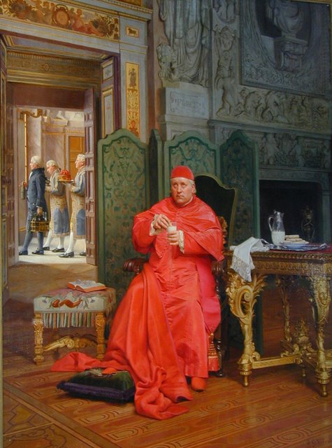 La dieta, Jehan Georges Vibert