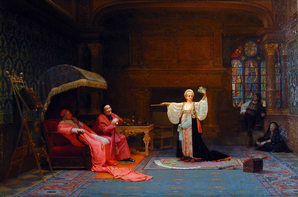 La adivina, Jehan Georges Vibert