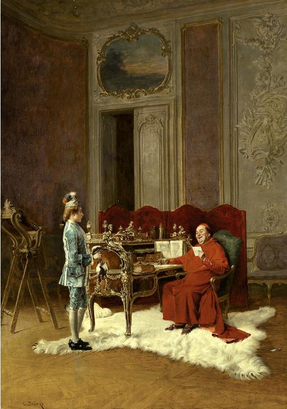 Juego para el cardenal, Charles Édouard Delort