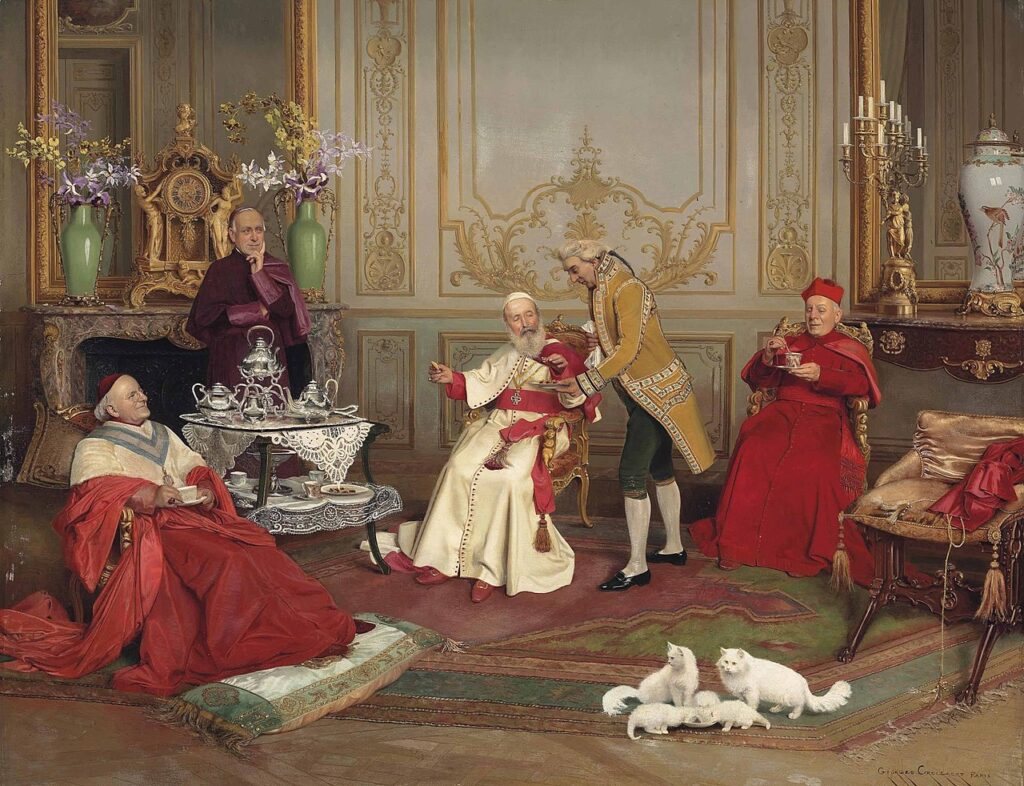 Un visitante distinguido, Georges Croegaert